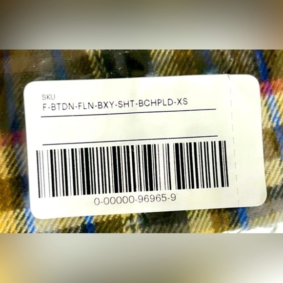 NWT Everlane Boxy Button-Down Plaid Soft Flannel Shirt, Oversized, Size Small - Picture 13 of 16